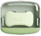 Augenblick Soap Holder with Drainage & Lid, Plastic Self Adhesive Wall Mount Bar Dish Holder for Bathroom Shower - Green