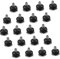 OSALADI 20pcs Computer Hard Drive Screws with Rubber Gaskets for Shockproof Mounting Screws for Motherboard and Case Hardware