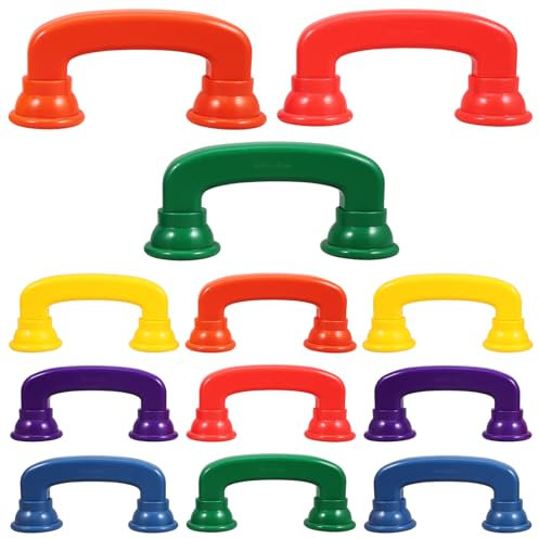 12 Stück Kinder Telefon Spielzeug Flüstertelefon Um Mich Selbst Zu Hören Sprachtherapie-Spielzeug Für Fließende Aussprache （6 Farben）