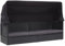 Cozynest Outdoor-Sofabett mit Dach Poly-Rattan Schwarz