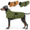 CITÉTOILE Hundemantel Winter für Große Hunde, Hundejacke für Dackel, Bulldogge - Winddicht für Indoor & Outdoor, Camping, Wandern