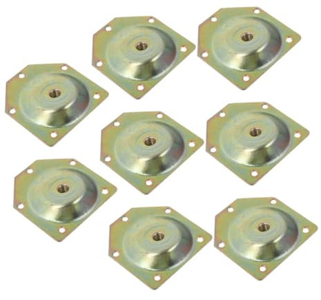 jojofuny 1satz Tischbein-montageplatten Aus Stabile Möbelbein-befestigungsplatten Mit Vorgebohrten Löchern Für -projekte Reparatur Wackeliger Möbel