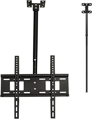Soporte de TV para techo, soporte de TV para techo giratorio e inclinable de 360°, compatible con la mayoría de televisores de pantalla plana LCD de 32 a 55 pulgadas y televisores curvos Soporte