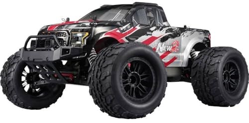 Reely NEW2 Super Combo V2 Brushed 1:10 RC Modellauto Elektro Monstertruck Allradantrieb (4WD) 100% RTR 2,4 GHz inkl. Ak