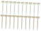 Toyvian 20 STK Kleiner Hammer Korbspielzeug Hamsterspielzeug Mini Windspiele Hase Gnom Puppe Nymphensittiche Molare Spielzeuge Netz Aufkleber Abziehbilder Gadgets Spaß Hölzern Beige