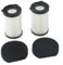 Lot de 2 filtres de rechange lavables haute performance pour aspirateurs Techwood TAS-9055, TAS 9035, VA20