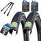 2er Set Schwalbe Fahradreifen Green Marathon 28x1,75 Zoll (47-622) + SV Schlauch und 3 Metall MSZweirad Reifenheber E Bike