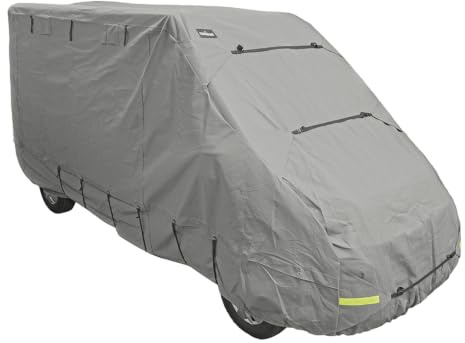 Campout Campingbus Schutzhülle FIAT Ducato 655 x 210 x 227 cm - Wohnwagen Schutzhülle - Schutzhüllen für Wohnwagen – Abdeckungen für Wohnmobile – Wasserdicht – inkl Aufbewahrungstasche