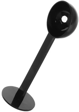NUOBESTY Coffee Bean Spoon Measuring Scoop Espresso Press Tool for Ground Tamper Accessory Plastic Espresso Spoon for Measuring