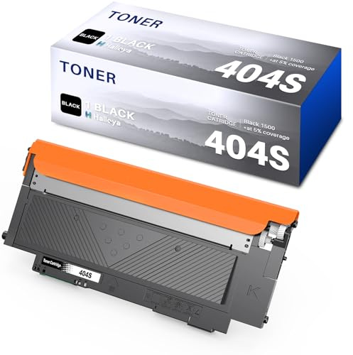 Halloya CLT-K404S P404C CLT-404S Toner Kompatibel für Samsung C480W Toner | Kompatible für Xpress SL C480FW C48X C480 C480FN C430W C43X C430 CLT-404S CLT-K404S CLT-C404S CLT-Y404S CLT-M404S (1 Schwarz)