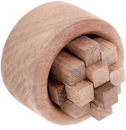DECOMELODY Holz Aroma Diffusor 1 Satz aus Buchenholz und Walnussholz
