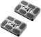 NEEWER 2 Stück Metall PU-60 60 mm Universal Schnellschuhplatte mit 1/4 Zoll Schraube, passend für Standard für Kamerastativ, Kugelkopf (schwarz)