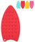 Supporto per Ferro da Stiro, Stuoia Stuoia del Silicone, Cuscinetto di Resto del Ferro del Silicone Multiuso per la Tavola da Stiro, Protezione Calda di Sicurezza Rilievo di Stiraturaantiscivolo(Red)