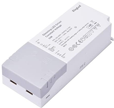 Kingled - Alimentatore 25W DC 12V 2.08A per Strisce Led - Trasformatore Dimmerabile - DIMM12-25 TRIAC