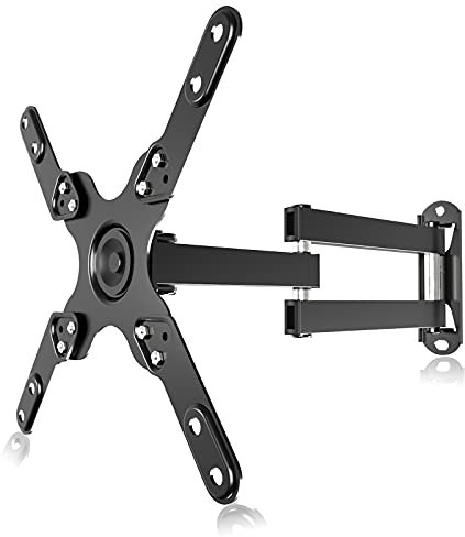 Suptek Soporte de Pared para TV, Inclinación Extendida, Giratorio, Soporte TV Pared de 13-39 Pulgadas de hasta 15 kg, MAX VESA 200x200 mm, Soporte Television Pared - MA1339