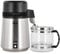 CO-Z Water Distiller, Stainless Steel Distilling Pure Water Machine for Home Countertop Table Desktop, 4L Distilled Water Making Machine, 4 Liter Water Purifier for Home,Brushed Silver