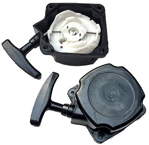 2 démarreurs à câble compatibles avec débroussailleuse Zipper ZI-MOS145, ZI-MOS145 G, ZI-MOS125.