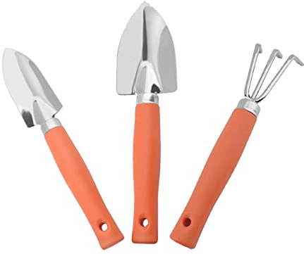 N*A 1 Set Mini Garden Planting Tools Gardening Plant Pot Tools Gardening Gift Set for Bonsai, Succulents, Herbs, Planting
