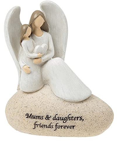 Home Inspirations Wordstone Angel Mum and Daughter - Mums and Daughters Friends Forever