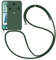 Coque pour Honor Magic 5 Lite / X9a, Étui Housse de Protection en Silicone avec Cordon Collier Réglable pour Téléphone Portable, Sombre Vert