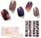 NAILOG Semi Cured Gel Nail Strips, 34 pcs Salon-Quality Gel Nail Stickers, Long Lasting Nail Wraps for Women with Soft Gel Finish, Milky Way