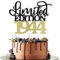 Leetaivie Limited Edition 1944 Cake Topper Happy 81th Birthday Cake Topper Männer und Frauen Cheer 81 Years /81 & Fabulous Cake Decoration Black Gold Glitter 81th Birthday Party Decoration Supplies