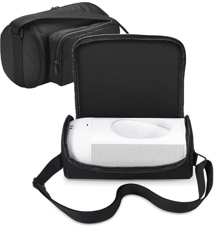 Hzycwgone Travel Bag for Bose SoundLink Max Portable Speaker, Sonos Move/Move 2 Smart Speaker, Carrying Case Cover with Accessories (Black)
