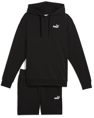 PUMA Damen Short Hooded Relaxed Sweat Suit 7 Tr Op Gestrickte Anzüge (1er Pack)