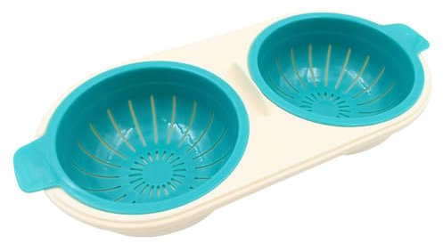 POFET Eierkocher für die Mikrowelle, tragbarer Eierkocher für die Mikrowelle, Eierkocher aus Silikon mit Hohlraum, Mikrowellen-Eierkocher, Eierkocher für pochierte Eier, Küchengerät zum Kochen