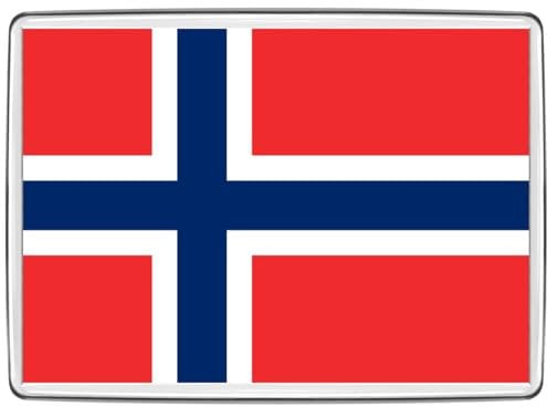 Pixly® Norway Flag Fridge Magnet Large Jumbo Size Norwegian Keepsake Country Souvenir Novelty Refrigerator Magnets Gift