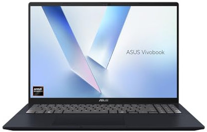 ASUS Vivobook 16 M1607KA Laptop | 16.0-inch 16:10 WUXGA Screen | CoPilot+ PC | AMD Ryzen AI 7 350 | 16GB RAM | 1TB PCIe SSD | Windows 11 Home