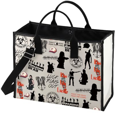W-alking Toten-Kosmetiktasche TWD Merch TWD Fans Geschenk Zombie-Geschenk, Run-out Tb