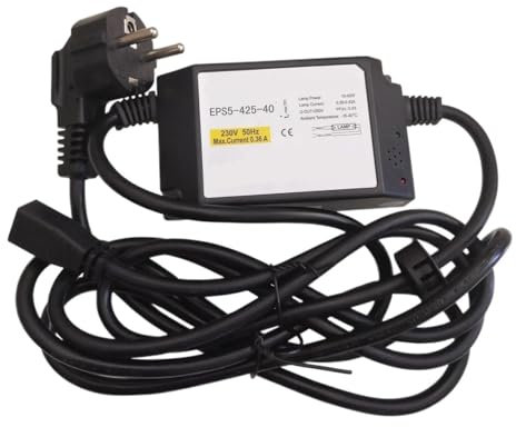 LANAPPTLTG RW5-425-40 EPS5-425-40A 40W Lampe Elektronische Vorschaltgeräte Aquarium UV-Vorschaltgerät mit Summertönen(220v-EU Plug)