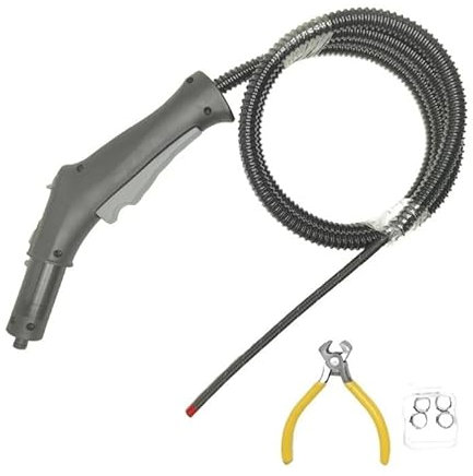 Jfbsgbs Kit De Tuyau pour La Poignée De Contrôle De L'interrupteur À Vapeur - Compatible avec Karcher SC2, SC3, SC4 SC5 CTK10 CTK20 - Raccords pour Nettoyeurs - Tuyauterie De Remplacement(As Shown B)
