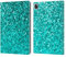 Head Case Designs sous Licence Officielle PLdesign Bleu Aqua Imprimés Scintillants Étui Portefeuille en Cuir Compatible avec Apple iPad Pro 12.9 2020/2021/2022