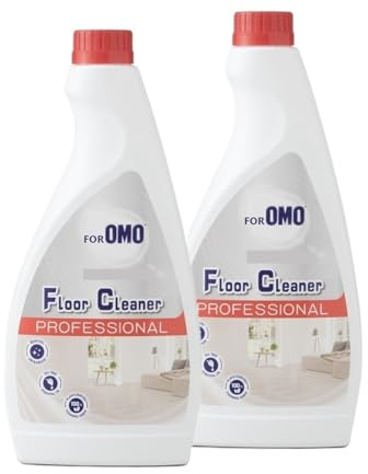 FGJDERYH 480ml Multi-Surface Cleaning Solution, Compatible For Roborock, Robot Mop Cleaner Liquid For Hard Floors & Tile, No Residue, Fast Drying(2pcs)