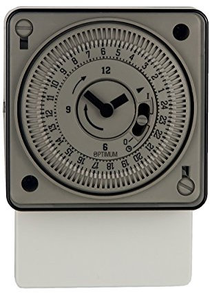 Optimum OP-TS211.1 - Interruptor de 24 Horas (230 V), Color Blanco