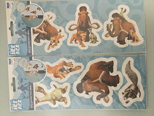 Deko Decor Sticker Aufkleber Ice Age Neu/Ovp Wandtattoo