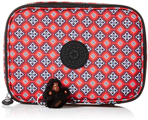 Kipling Damen Etui für 100 Stifte Federmäppchen, Mystical Medaillon orange