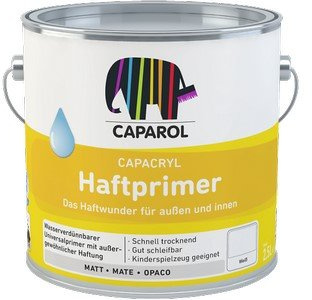 Caparol Capacryl Haftprimer Größe 2,5 LTR, Farbe tiefschwarz