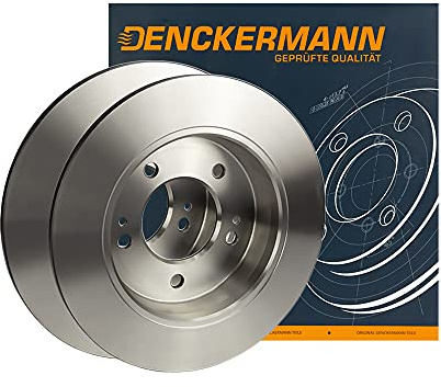 Denckermann Bremsscheiben Hinten Voll Ø 276Mm | 2X B130742
