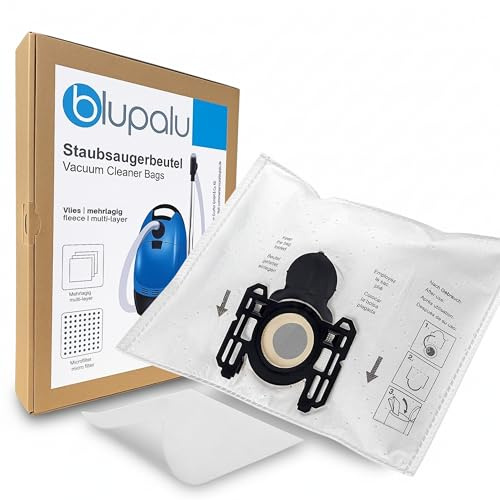 blupalu 20x Staubsaugerbeutel für AEG Electrolux 61Ekw01 Type Vampyr | Staubsauger-Beutel aus deutscher Herstellung inkl. Filter-Vlies, mehrlagig, Staub-Beutel Ersatz mit praktischem Verschluss