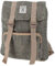 GURU SHOP Ethno Hanf Rucksack mit Schnallen - Khaki, Herren/Damen, Grün, Size:One Size, 30x30x15 cm, Ausgefallene Stofftasche