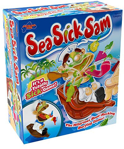 Drumond Park T73115 Sea Sick Sam, Familie & Vorschule, Action Kids, Brettspiele für Kinder im Alter von 4, 5, 6, 7, 8 Jahren Jungen & Mädchen & Erwachsene