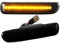 DoLED LED Seitenblinker Blinker getönt Schwarz/Rauchglas kompatibel für 3er BMW E46 1998-2001