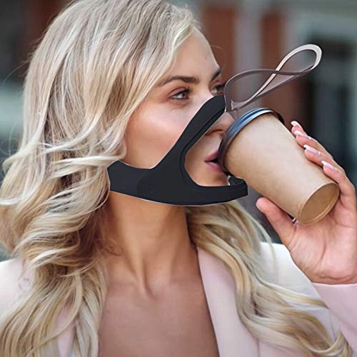 Shop-STORY – Smile Mask: Die transparente Silikonmaske mit geöffnetem Visier
