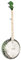 ORTEGA Falcon Series Banjo - Transparent Green (OBJE400TGR)