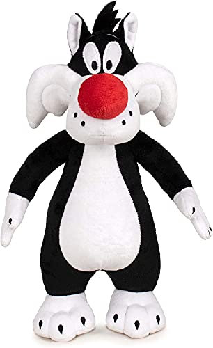 Play by Play Looney Tunes Kuscheltier versch. Plüsch Figuren 32-40cm Stofftier (Sylvester)