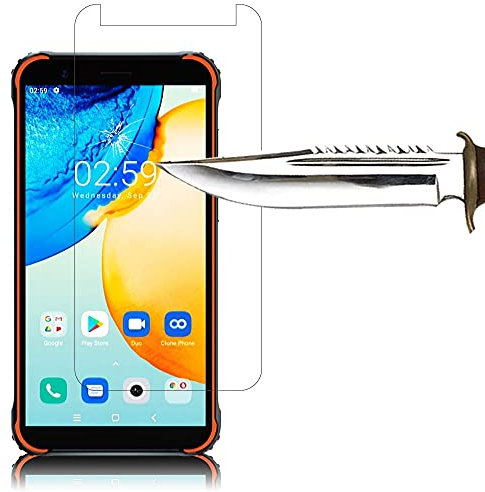 annaPrime® 1 Film Vitre Verre Trempé de Protection d'écran pour Blackview BV4900/ BV4900 Pro 5.7 - Transparent