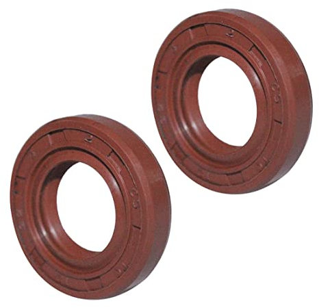 AUMEL 2 Stück Ölstaubdichtungssatz 12x22x5mm für Stihl FS120 FS200 FS250 Gasmotortrimmer 9640 003 1195